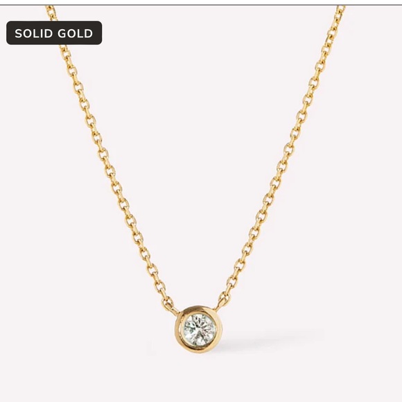 Ana Luisa Jewelry - Ana Luisa | Solid Gold Diamond Necklace